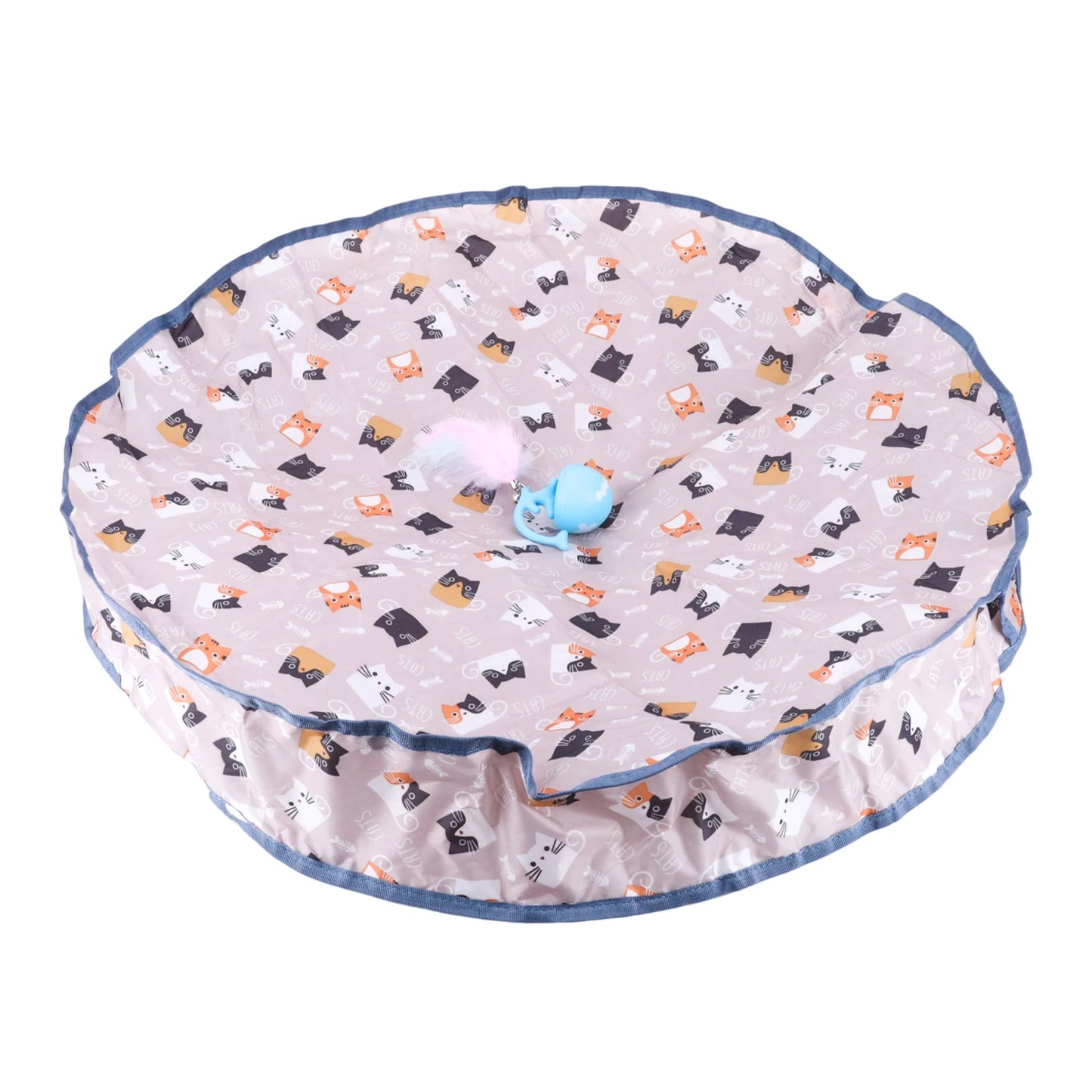 Interactive Cat Toy Wear Resist Mouse Catching Game Reusable Automated Cat Hunting Toy for Pet Hide and Seek Game Accessories