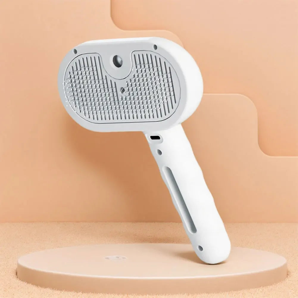 3 in 1 Cat Steam Brush Pet Spray Hair Removal Comb Cat Hair Brush Cat Brush for Shedding & Grooming for Cats Dogs Small Animals