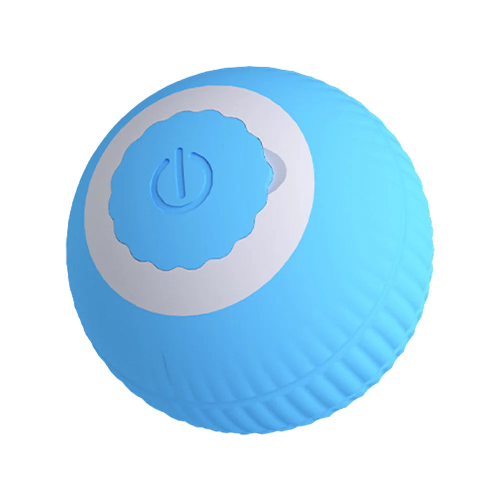 Rolling Cat Toys USB Rechargeable Smart Interactive Cat Toy ABS Intelligent Rolling Toy Ball for Indoor Playing
